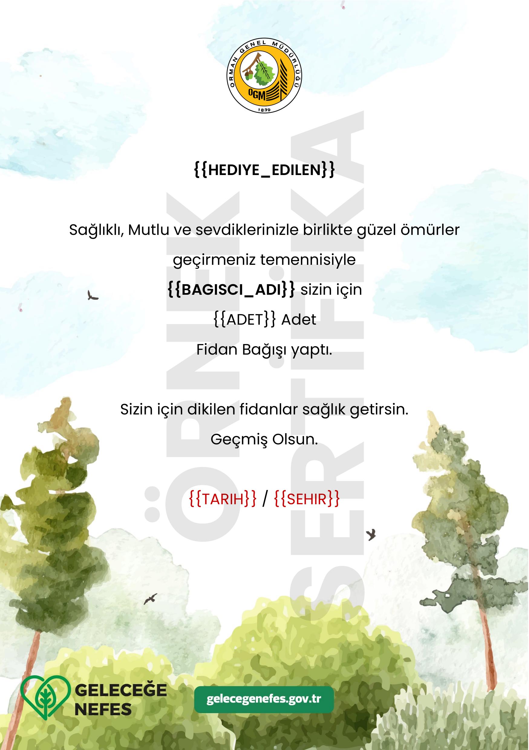 Geçmiş Olsun (Kurumsal)